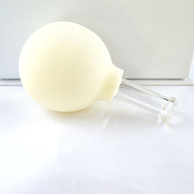 2023 Ankunft 2 Stück Glas Silikon Becher Set Massage Vakuum Saugbecher für das Gesicht durch Gummi und Massage Hammer