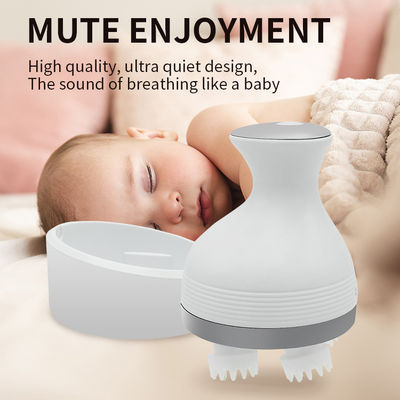 Keramischer Kopfmassager 2024 vollautomatischer drahtloser Mini-Massager Meridians Gesundheitswesen Haarbürste Kopfmassage Entspannungstool
