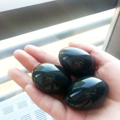 Kristallloose Perlen Material Grüner Nephrit Jade Yoni Eier zur vaginalen Straffung und Stärkung