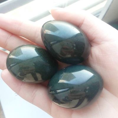 Kristallloose Perlen Material Grüner Nephrit Jade Yoni Eier zur vaginalen Straffung und Stärkung