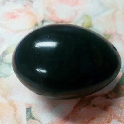 Kristallloose Perlen Material Grüner Nephrit Jade Yoni Eier zur vaginalen Straffung und Stärkung