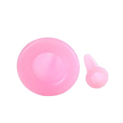 2PCS Silikon-Massage-Tasse Set für Anti-Cellulite und Gesundheitsversorgung persönliche Cupping Essential
