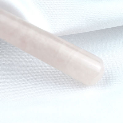 Rose Quarz Gesichts Eis Roller Guasha 100% natürliche Kristall Gua Sha Massager für rosa Schönheitswerkzeug Gesichtsmassage Rosa Kristall