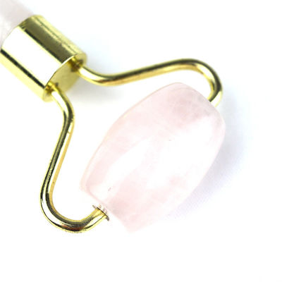 Muskelmassage Gesichtsmassage 2024 Natur Rose Quarz Jade Roller Gua Sha Werkzeuge mit Custom Logo