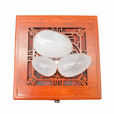 Zertifiziertes natürliches Nephrit Jade Yoni Ei Set Die perfekte Lösung für Sportler