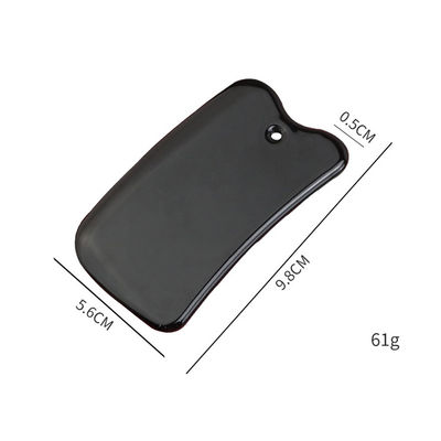 Schwarzes Glas-Keramik-Körper-Scraping-Board Die perfekte Lösung für Gesichtsmassage