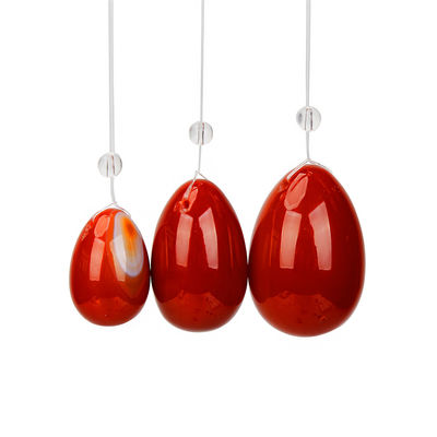 Carnelian Yoni Ei für die Liebe Thema Intime Massage und Körpermassage