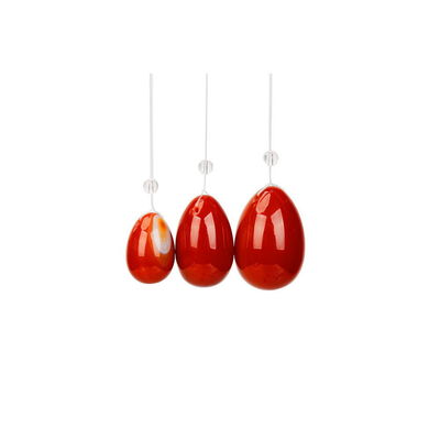 Carnelian Yoni Ei für die Liebe Thema Intime Massage und Körpermassage