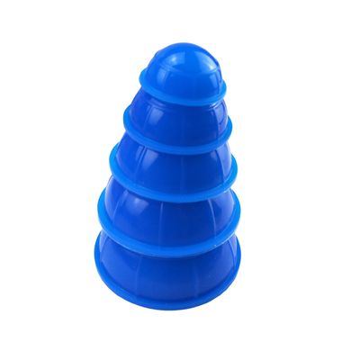 Silikon-Saugbecher-Set Serie 12 Stück Gesichts Guasha Faltenentfernung Hautpflege Spa Schönheitstherapie Becher für Körpermuskeln