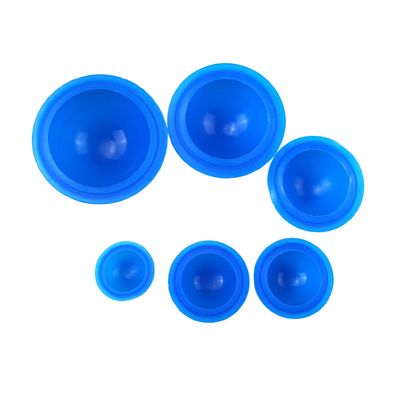 Silikon-Saugbecher-Set Serie 12 Stück Gesichts Guasha Faltenentfernung Hautpflege Spa Schönheitstherapie Becher für Körpermuskeln