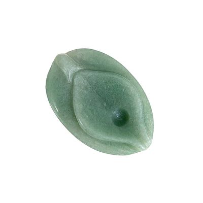 Jade Vagina Schnitzhandwerk Grün Naturheilkunde Fluorit Spiritualität Reiki Frauen Blumenfigur für Produkte