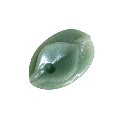 Jade Vagina Schnitzhandwerk Grün Naturheilkunde Fluorit Spiritualität Reiki Frauen Blumenfigur für Produkte