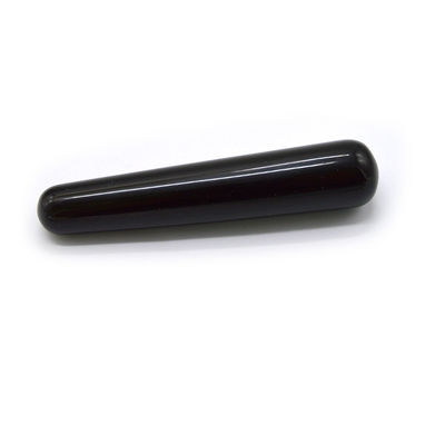 10*2cm Schwarzer Obsidian Yoni Wand Ihr ultimatives Werkzeug für Frauengesundheit und Massage