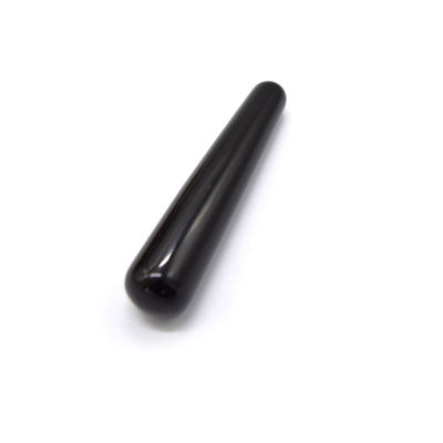 10*2cm Schwarzer Obsidian Yoni Wand Ihr ultimatives Werkzeug für Frauengesundheit und Massage