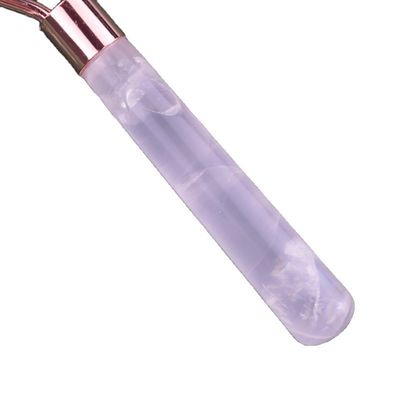 Natürliche Rose Quarz Gesichts-Guasha-Massage-Rolle Gua Sha Jade-Rolle für das Gesicht Anti-Aging-Therapie Rosa Farbe Gesichtsmassager