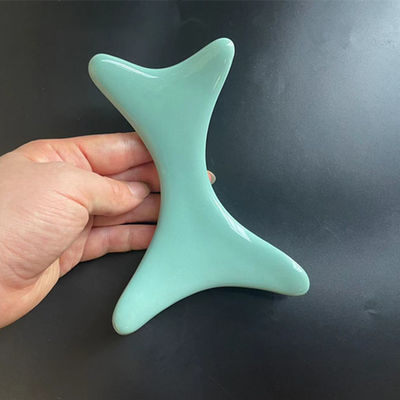 Keramischer Körper Gua Sha Schraubbrett für die Lymphdrainage und kundenspezifisches Logo