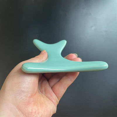 Keramischer Körper Gua Sha Schraubbrett für die Lymphdrainage und kundenspezifisches Logo