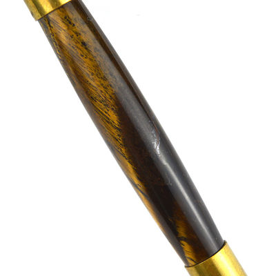 Muskelmassagetool 2024 Tiger Eye Stone Gesichts-Jade-Roller Guasha für Gesicht Auge Hals Gua Sha Massage Haut Schönheits-Tools