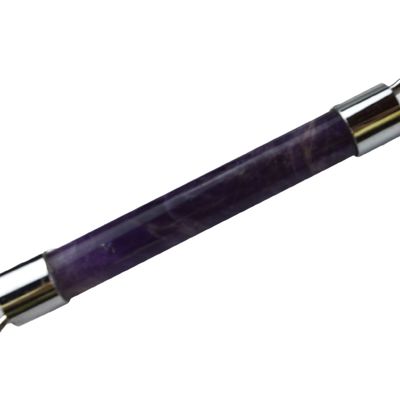 Muskelmassage Trending Produkt 2024 Natürliche Amethyst Gesichtsrolle Guasha 100% Natürliche Jade Massager Für Gesichtsmassage Produkte Schönheitsmittel