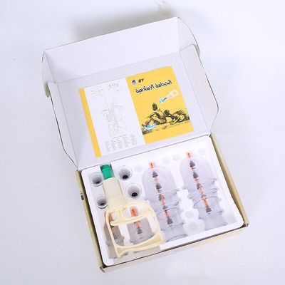 18 Tassen Cupping Therapy Sets für Körpermassage Muskelgelenke Schmerzlinderung Physiotherapie umweltfreundlich und langlebig