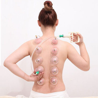 18 Tassen Cupping Therapy Sets für Körpermassage Muskelgelenke Schmerzlinderung Physiotherapie umweltfreundlich und langlebig