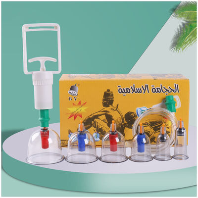 Gesundes Vakuum-Cupping-Glas Plastik-Cupping-Set für Anti-Aging-Funktion 24*13*8.2cm