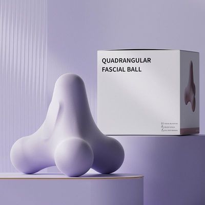 TPE Vier-Ecke-Sohle-Massager Faszieren-Relaxations-Massage-Ball für Muskelrelaxation und Gua Sha-Funktion