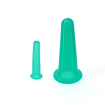 2 Stück Silikon-Cupping-Set für die Gesundheitsversorgung Physiotherapie Massage-Tasse Vakuum-Saugbecher