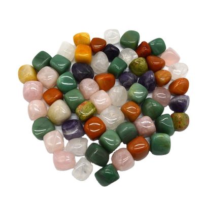 Gravur Schnitzerei Typ Mix Edelsteine Natürliche Gesteine für lila Heilung Reiki Kristall Schmuckherstellung und Wohnkultur