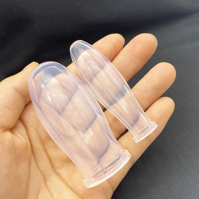 4pcs Design Transparent Silikon Gesichtsbeutel Kit für Vakuum Silikon Therapie Massager Körper Beutel Set Körper verbessern