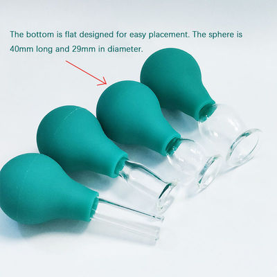 Anpassungsfähige PVC-Vakuum-Gesichtsmassagebecher für die Lymphdrainage und Cellulite-Reduktion