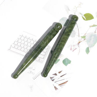 110*12mm Xiuyan Jade Gua Sha Stick Die ultimative Gesichtsmassage und Lymphdrainage Werkzeug