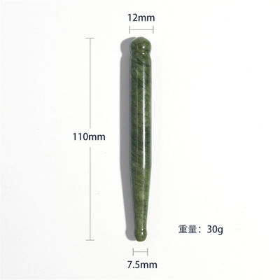 110*12mm Xiuyan Jade Gua Sha Stick Die ultimative Gesichtsmassage und Lymphdrainage Werkzeug