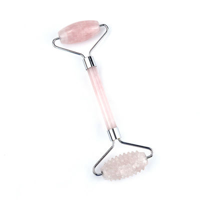 Rose Quartz Gesichts-Guasha-Massage-Roller Gesichts-Gua Sha Beauty-Lift-Massagegerät für Abnehmen und Anti-Aging-Vorteile