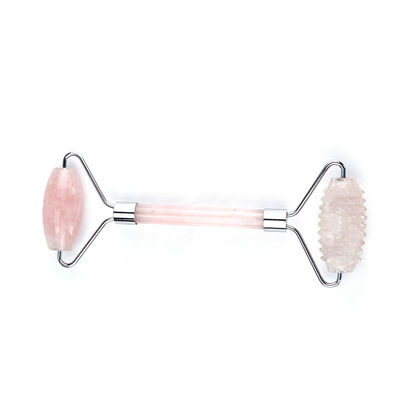 Rose Quartz Gesichts-Guasha-Massage-Roller Gesichts-Gua Sha Beauty-Lift-Massagegerät für Abnehmen und Anti-Aging-Vorteile