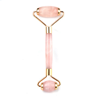 Anti-Aging Gesichtsrolle Rose Quarz Gua Sha Massage-Rolle für Gesichtszubehör