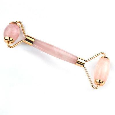 Anti-Aging Gesichtsrolle Rose Quarz Gua Sha Massage-Rolle für Gesichtszubehör