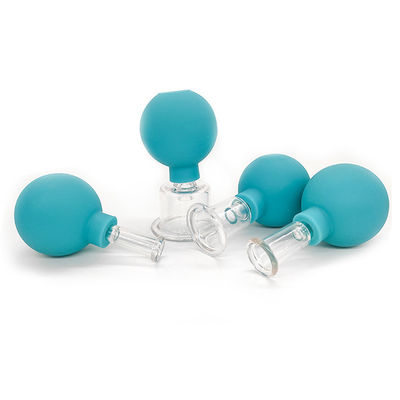 4 Stück PVC Saug-Vakuum-Massage-Gläser Vakuum-Cupping-Therapie-Set für Gesundheit für eine verbesserte Gesundheit