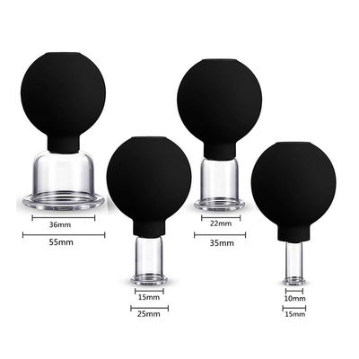PVC-Silicon-Gesichtsbeutel für Gesichtslifting und Hautstraffung Erhältliches Logo Make-up Kanister Vakuumbecher