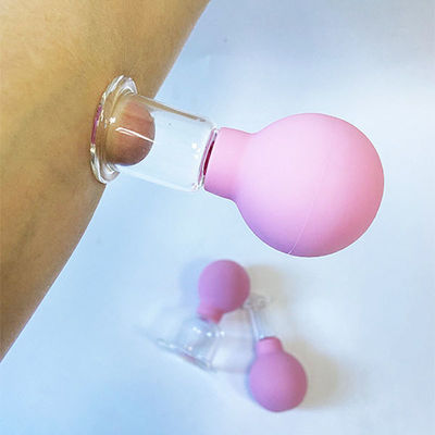 PVC-Silicon-Gesichtsbeutel für Gesichtslifting und Hautstraffung Erhältliches Logo Make-up Kanister Vakuumbecher