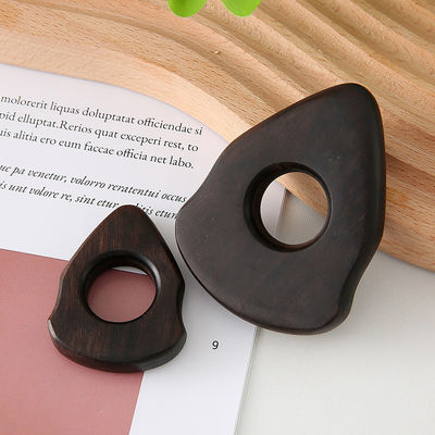 2 Größen Sandelholz Fußmassage Ring Set Pediküre Akupunktur Stick Holz Sohle Massager mit musikalischer Funktion
