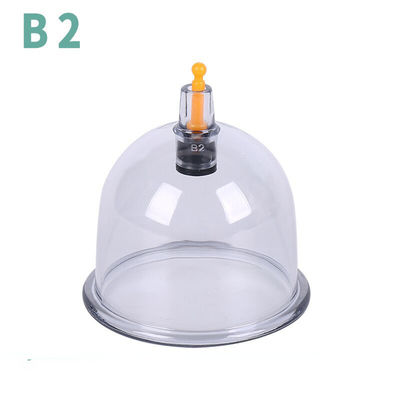 Logo angepasstes Logo verfügbard Chinesische medizinische Single Hijama Cupping Cup Jar Vakuumsaugung Home Health Care Set für den Körper