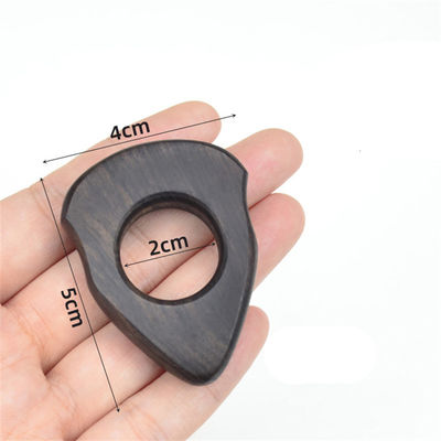 2 Größen Sandelholz Fußmassage Ring Set Pediküre Akupunktur Stick Holz Sohle Massager mit musikalischer Funktion