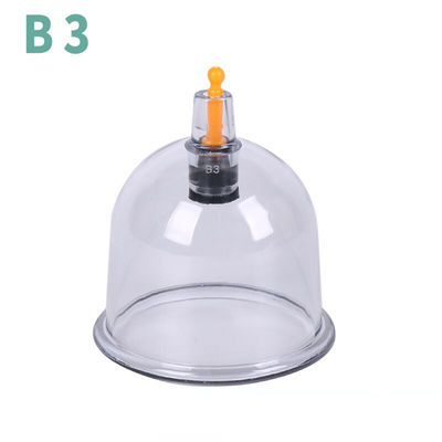 Logo angepasstes Logo verfügbard Chinesische medizinische Single Hijama Cupping Cup Jar Vakuumsaugung Home Health Care Set für den Körper