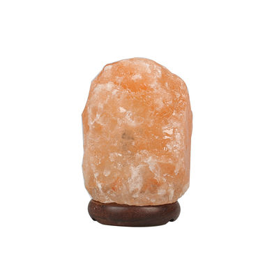 USB-Anpassungsfähige Himalaya-Salzlampe aus massivem Holz mit geschnitztem Kristall und Kristallschnitztyp
