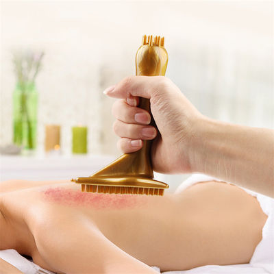 Körpermassager Vorteil Dreieck Manuelle Meridian Massage Bürste Gua Sha Pushing Board Magnetische Abnehmen Massager