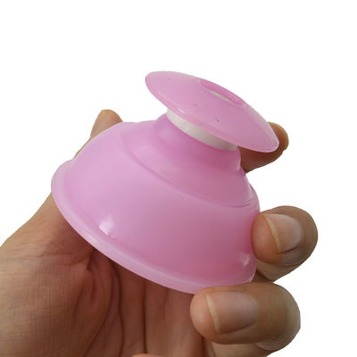 Gesundheitsprodukte Pink Cupping Behandlungs-Set Silikon Anti-Cellulit-Tasse Vakuum-Saugmassage-Tasse für Gesicht und Körper