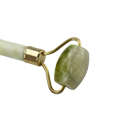 Personalisiertes Logo erhältlichd Xiuyan Jade Gua Sha Scraping Massage Tool für grüne Gesichtsentspannung und Anti-Aging