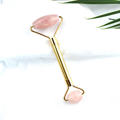 Resin Rose Quarz Gesichtsmassager Jade Roller Gesichtsmassage Ausrüstung für Anti-Aging und Hautverjüngung