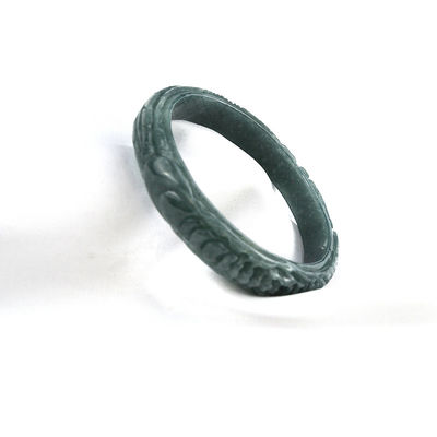 Natürliche, geschnitzte Jade-Armbänder für echte Frauen